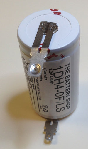 TBS 1DH4-0F/LS 1.2v 4.0Ah Ni-Cd Battery Yuasa Emergency Lighting Batteries The Lamp Company - The Lamp Company