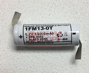 TBS 1FM13-0T 1.2v 13.0Ah Ni-Mh Battery F Cell Ni-Cd and Ni-Mh Batteries and Battery Packs The Lamp Company - The Lamp Company