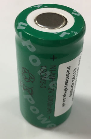 TBS 1SCM3-0 Ni-Mh Rechargeable Battery 1.2v 3000mAh (Sub C 3.0Ah) Sub C Ni-Cd and Ni-Mh Batteries and Battery Packs The Lamp Company - The Lamp Company