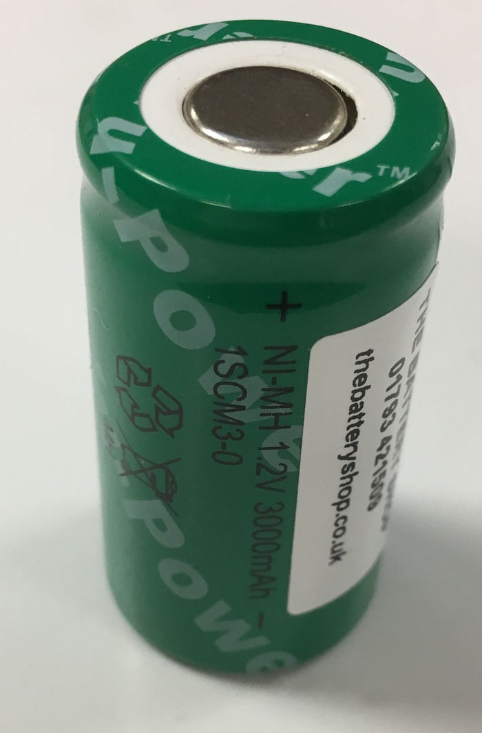 TBS 1SCM3-0 Ni-Mh Rechargeable Battery 1.2v 3000mAh (Sub C 3.0Ah)