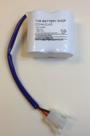 TBS 2DH4-0LA3 Battery 2.4v 4.0Ah Ni-Cd Emergency Lighting Batteries The Lamp Company - The Lamp Company