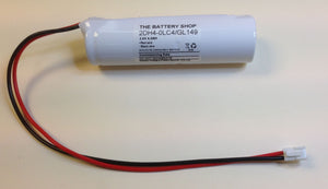TBS 2DH4-0LC4-GL149 Battery 2.4v 4.0Ah Ni-Cd D Cell Ni-Cd and Ni-Mh Batteries and Battery Packs The Lamp Company - The Lamp Company