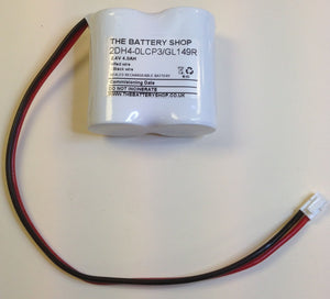 TBS 2DH4-0LCP3-GL149R Battery 2.4v 4.0Ah Ni-Cd Emergency Lighting Batteries The Lamp Company - The Lamp Company