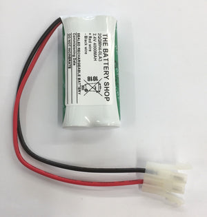 TBS 2QQMH4-0LA3 2.4v 4.0Ah Ni-Mh Emergency Lighting Battery Pack (14-225) QQ Cell Ni-Cd and Ni-Mh Batteries and Battery Packs The Lamp Company - The Lamp Company