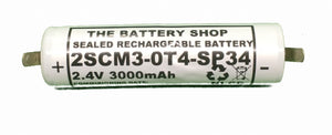 TBS 2SCM3-0T4-SP34 2.4v 3.0Ah Ni-Mh Battery Pack (Tridonic 89899755) Tridonic Emergency Lighting Batteries The Lamp Company - The Lamp Company