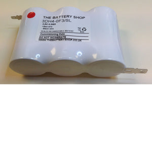 TBS 3DH4-0F3/SL 3.6v 4000mAh Battery Pack Emergency Lighting Batteries The Lamp Company - The Lamp Company