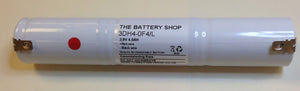 TBS 3DH4-0F4/L 3.6v 4.0Ah Emergency Lighting Battery Pack D Cell Ni-Cd and Ni-Mh Batteries and Battery Packs The Lamp Company - The Lamp Company