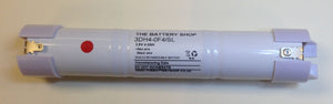 TBS 3DH4-0F4/SL-EC 3.6v 4.0Ah Emergency Lighting Battery Pack with END CAPS D Cell Ni-Cd and Ni-Mh Batteries and Battery Packs The Lamp Company - The Lamp Company