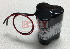 TBS 3FM13-0L1 3.6v 13.0Ah Ni-Mh Battery Pack F Cell Ni-Cd and Ni-Mh Batteries and Battery Packs The Lamp Company - The Lamp Company