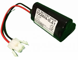 TBS 3QQMH4-0LA1 3.6v 4.0Ah Ni-Mh Battery Pack QQ Cell Ni-Cd and Ni-Mh Batteries and Battery Packs The Lamp Company - The Lamp Company