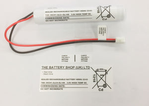 TBS 3SCH1-5LC4-GL149 3.6v 1.5Ah Ni-Cd Battery Pack Sub C Ni-Cd and Ni-Mh Batteries and Battery Packs The Lamp Company - The Lamp Company
