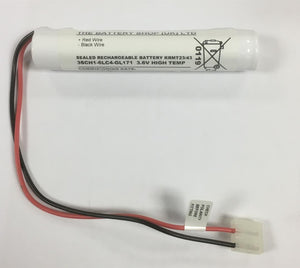TBS 3SCH1-6LC4-GL171 3.6v 1.6Ah Ni-Cd Battery Pack (3SCH1-6LM4) Sub C Ni-Cd and Ni-Mh Batteries and Battery Packs The Lamp Company - The Lamp Company