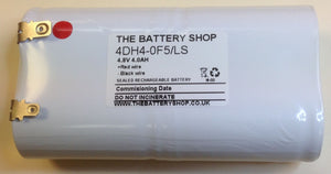 TBS 4DH4-0F5/LS Battery 4.8v 4000mAh Ni-Cd Emergency Lighting Batteries The Lamp Company - The Lamp Company