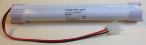 TBS 4DH4-0LA4/RP-EC Battery 4.8v 4000mAh Ni-Cd with END CAPS Emergency Lighting Batteries The Lamp Company - The Lamp Company