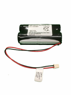 TBS 4SCH1-5LC5-GL101 Ni-Cd battery Pack 4.8v 1500mAh Sub C Ni-Cd and Ni-Mh Batteries and Battery Packs The Lamp Company - The Lamp Company