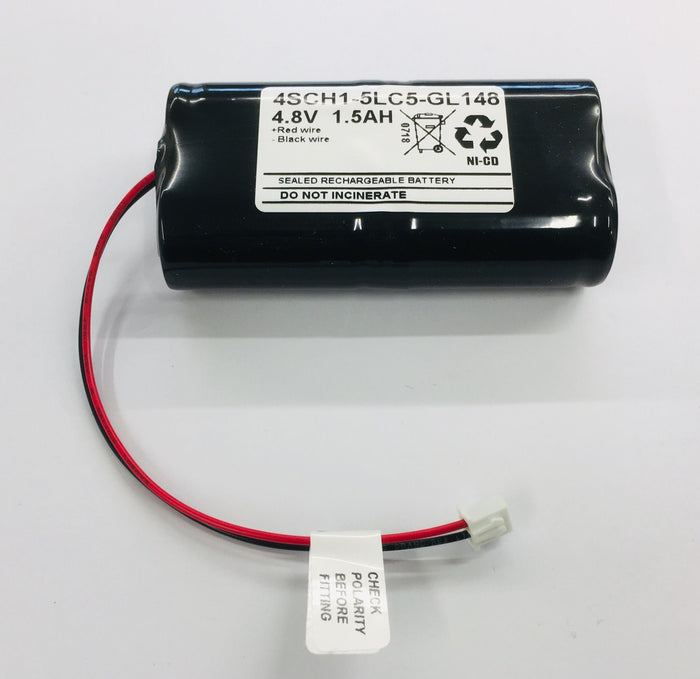 TBS 4SCH1-5LC5-GL148 Ni-Cd battery Pack 4.8v 1500mAh