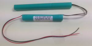TBS 5AAM2-0L9 6.0v 2.0Ah Ni-Mh Battery Pack AA Ni-Cd and Ni-Mh Batteries and Battery Packs The Lamp Company - The Lamp Company