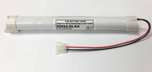 TBS 5DH4-5LA4-EC 6.0v 4.5Ah Ni-Cd Battery Pack ( 5D BATTERY 45NC70 CON + CAP) Emergency Lighting Batteries The Lamp Company - The Lamp Company