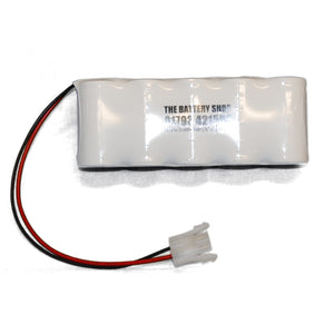 TBS 6DH4-5LCP3-GL125R 7.2v 4.5Ah Ni-Cd Battery Pack (Liteplan 6-CD45/P/AS) Liteplan Emergency Lighting Batteries The Lamp Company - The Lamp Company