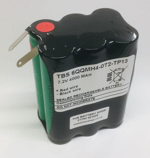 TBS 6QQMH4-0T2-TP13 7.2v 4.0Ah Ni-Mh Battery QQ Cell Ni-Cd and Ni-Mh Batteries and Battery Packs The Lamp Company - The Lamp Company