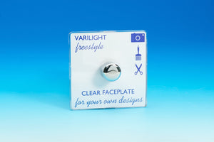 Varilight IIFP401C - 1-Gang 2-Way Push-On/Off Rotary Dimmer 1 x 40-400W