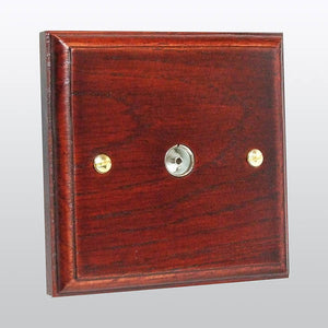 Varilight XK8M - 1-Gang TV Socket, Co-Axial