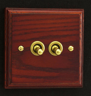 Varilight XKT2M - 2-Gang 10A 1- or 2-Way Toggle Switch