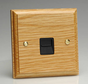 Varilight XKTSOB - 1-Gang Telephone Slave (Extension) Socket