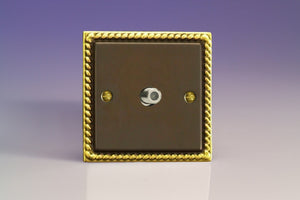 Varilight XA8S - 1-Gang TV Socket, F-Type Satellite