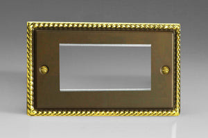 Varilight XAG4 - DataGrid Twin Plate (4 Grid Spaces)