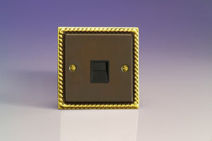 Varilight XATMB - 1-Gang Telephone Master Socket