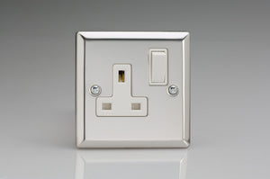 Varilight XC4W - 1-Gang 13A Double Pole Switched Socket 