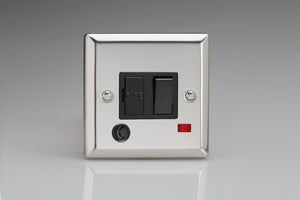 Varilight XC6FONB - 13A Switched Fused Spur + Neon + Flex Outlet 