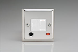 Varilight XC6FONW - 13A Switched Fused Spur + Neon + Flex Outlet 