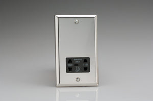 Varilight XCSSB - Dual Voltage Shaver Socket 240V/115V 240V/115V