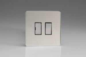 Varilight XDC6DS - 13A Switched Fused Spur with Metal Inserts