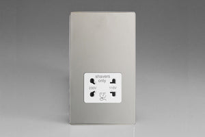 Varilight XDCSSWS - Dual Voltage Shaver Socket 240V/115V 240V/115V