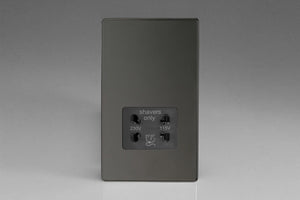 Varilight XDISSBS - Dual Voltage Shaver Socket 240V/115V 240V/115V