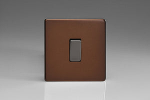 Varilight XDMBP1S - 1-Gang 6A 1-Way Push-to-Make Retractive Momentary Switch