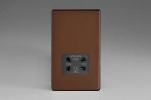 Varilight XDMSSBS - Dual Voltage Shaver Socket 240V/115V 240V/115V