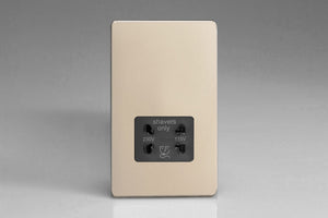 Varilight XDNSSBS - Dual Voltage Shaver Socket 240V/115V 240V/115V