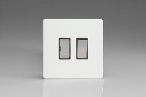 Varilight XDQ6DS - 13A Switched Fused Spur with Metal Inserts