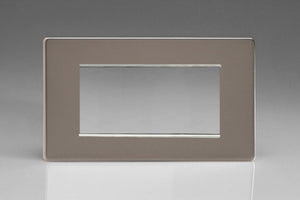 Varilight XDRG4S - DataGrid Twin Plate (4 Grid Spaces)