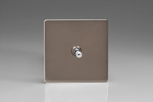 Varilight XDRT1S - 1-Gang 10A 1- or 2-Way Toggle Switch