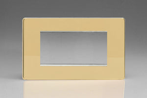 Varilight XDVG4S - DataGrid Twin Plate (4 Grid Spaces)