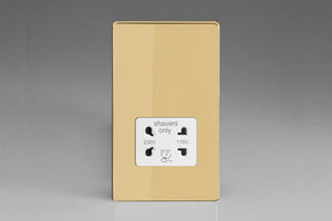 Varilight XDVSSWS - Dual Voltage Shaver Socket 240V/115V 240V/115V