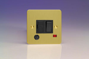 Varilight XFB6FONB - 13A Switched Fused Spur + Neon + Flex Outlet 