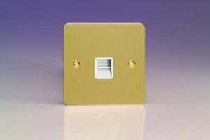 Varilight XFBTSW - 1-Gang Telephone Slave (Extension) Socket