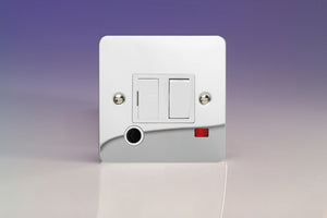 Varilight XFC6FONW - 13A Switched Fused Spur + Neon + Flex Outlet 