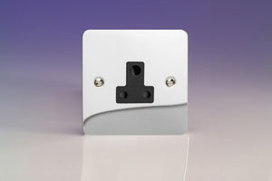 Varilight XFCRP5AB - 1-Gang 5A Round Pin Socket 